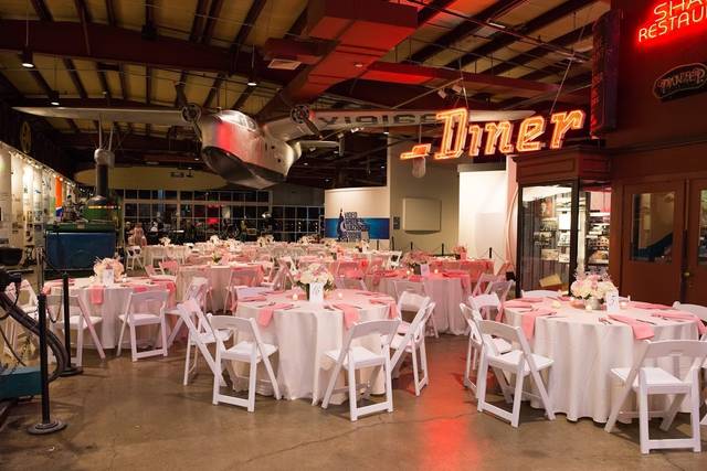 Dining area set-up