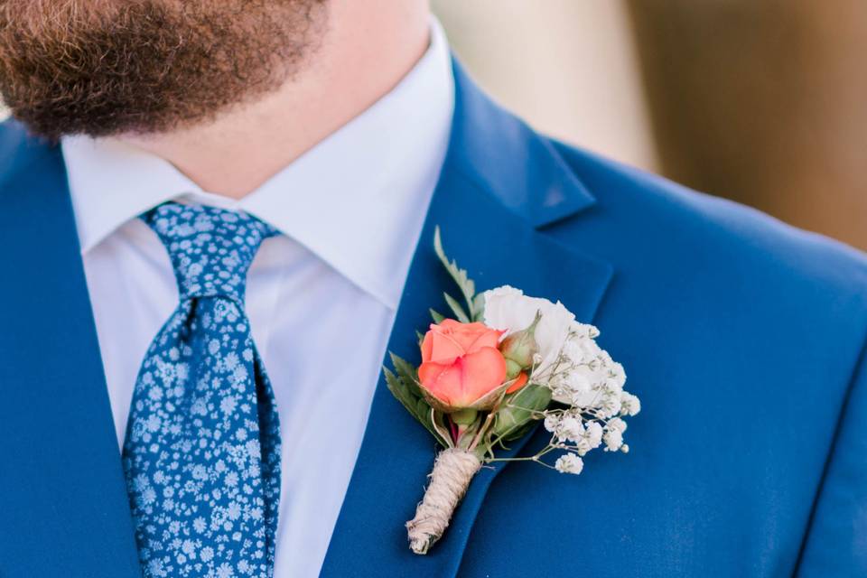 Grooms boutinerer