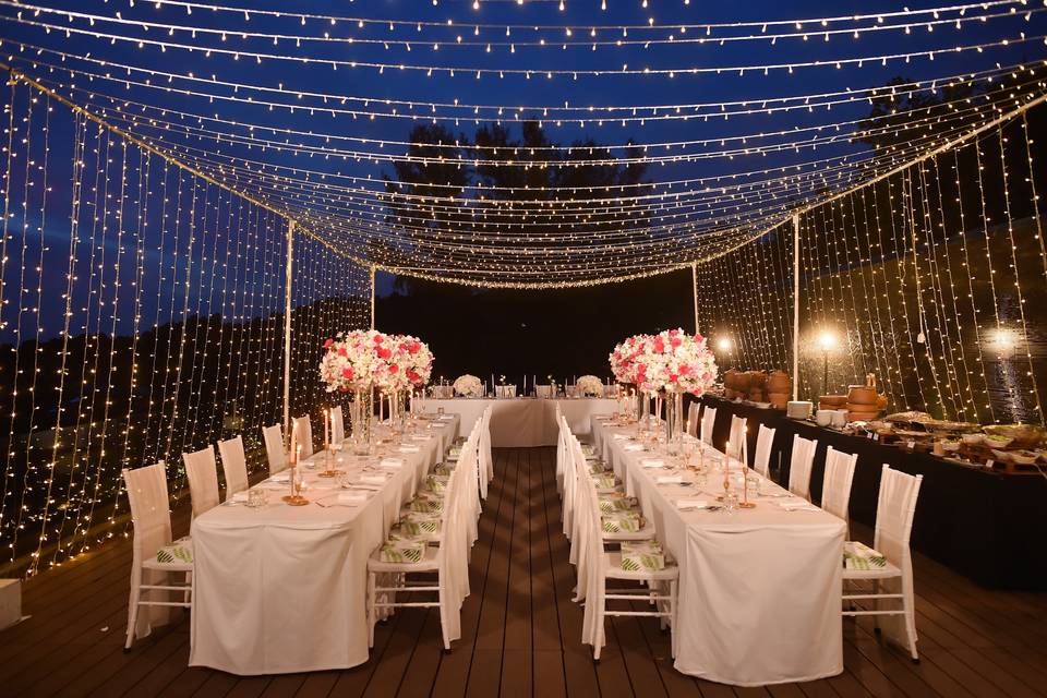 String Light Canopy