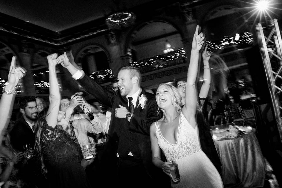 Ballroom at the Ben Wedding