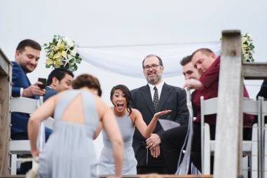 Your wedding party can be big - or small.  Shot by Neil GT Photography.
