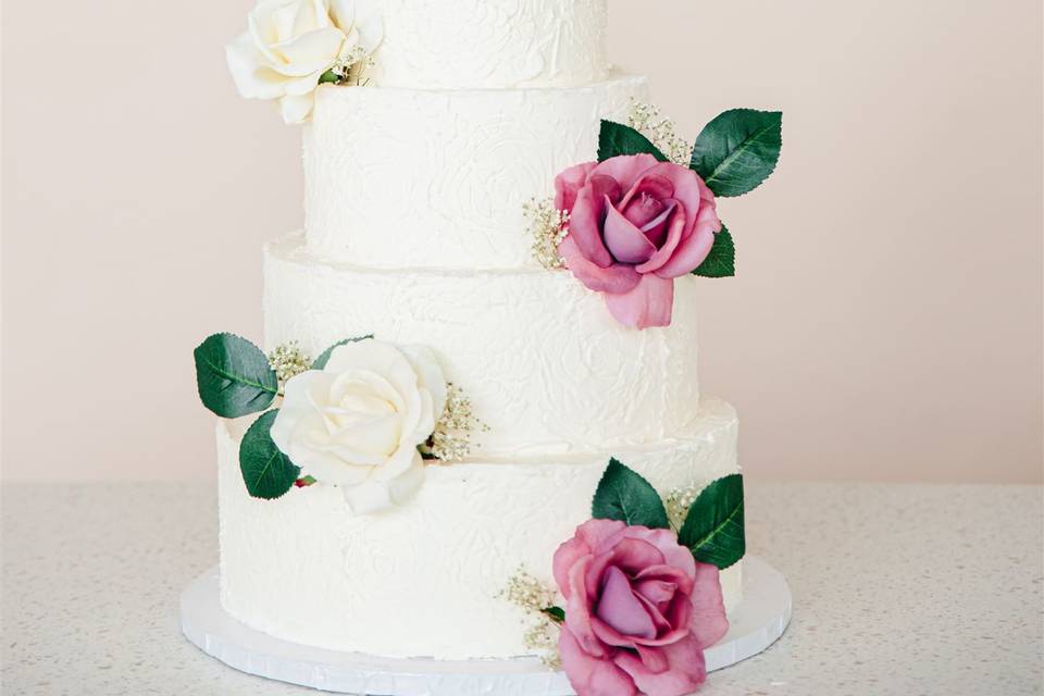 Textured Floral Buttercream