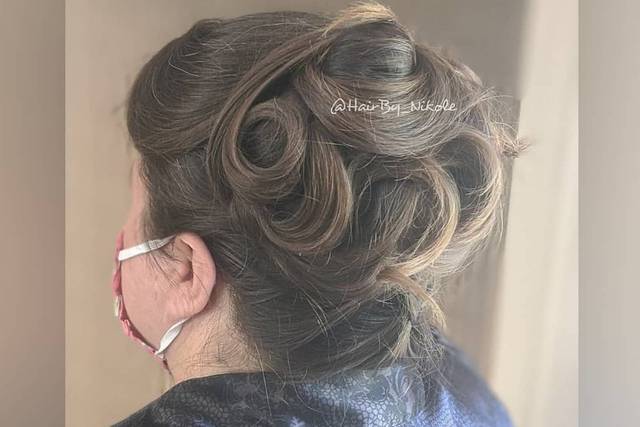 Bridesmaids hair