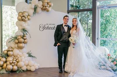 Ballroom with Gold Chairs