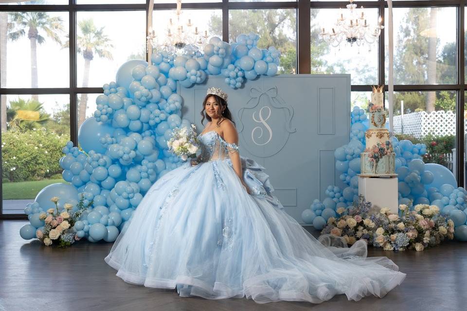 Quinceanera with Court