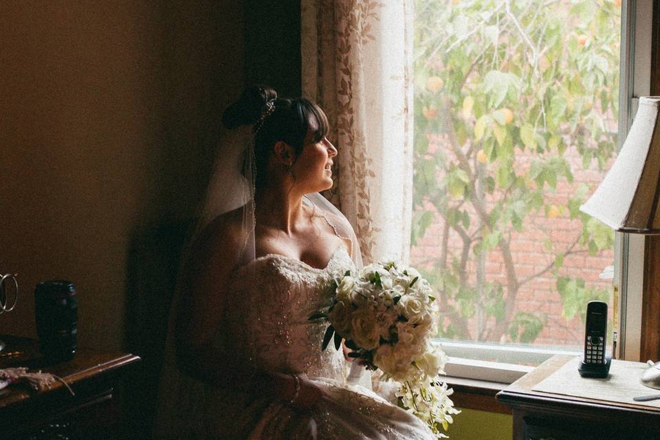 Bridal portrait