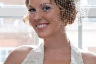 Smiling bride