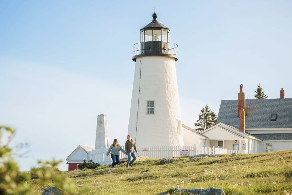 A little lighthouse engagement