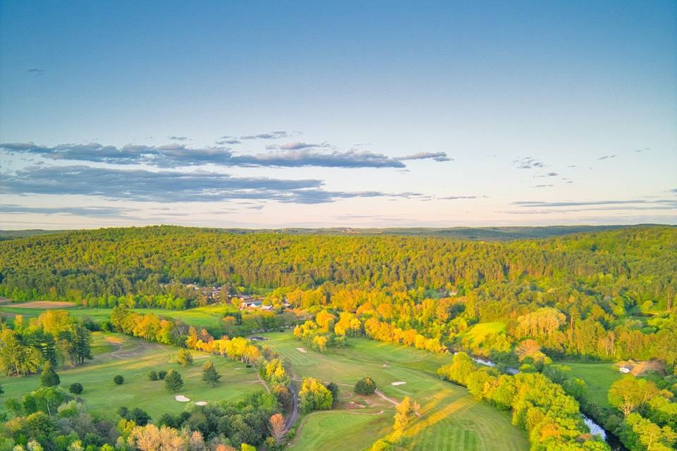 Aerial View of Property