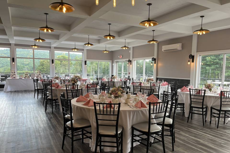 Decorated Banquet Room