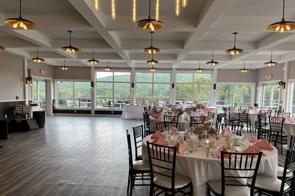 Table Set Up and Dance Floor