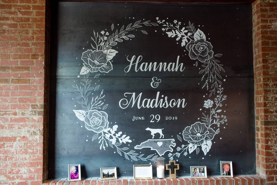 Chalkboard art