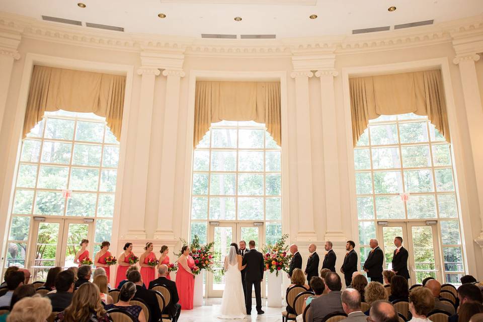 Ballroom ceremony