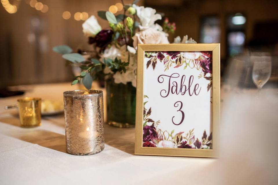 Table details