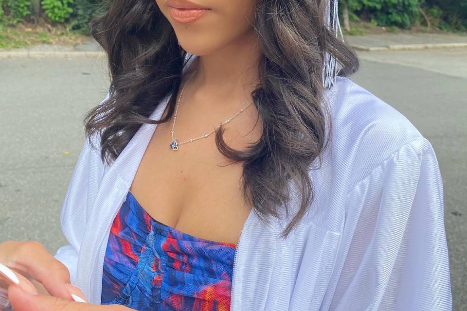 Graduation Makeup & Hair Glam