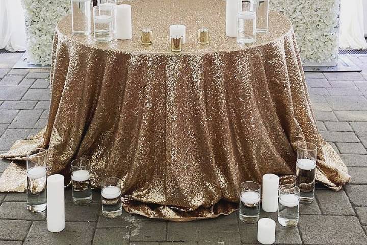 Sweetheart Table Design