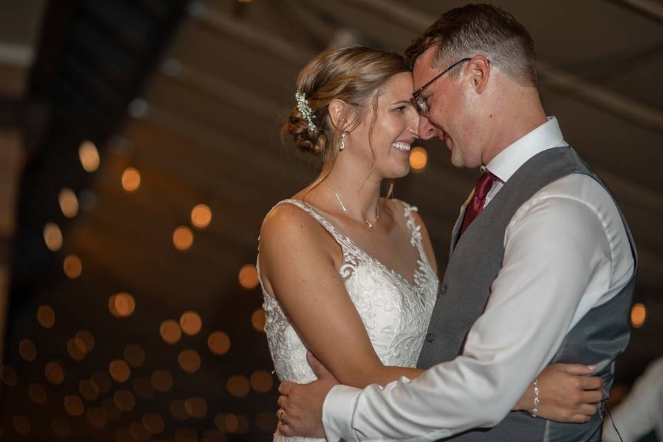 First dance on the Courtyard