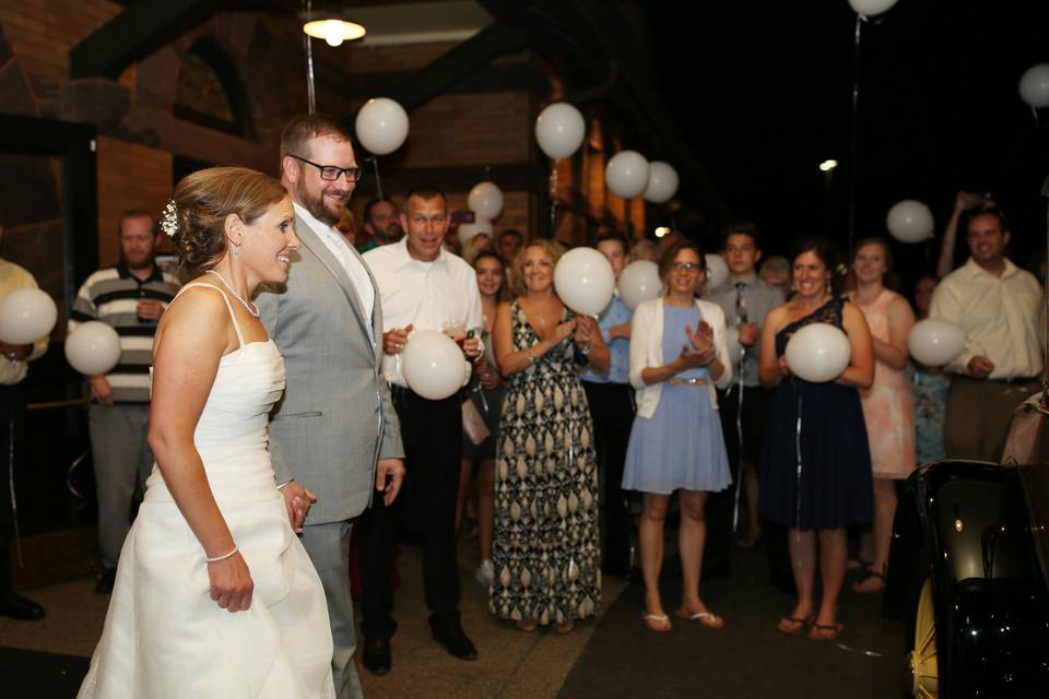 Couple's first dance