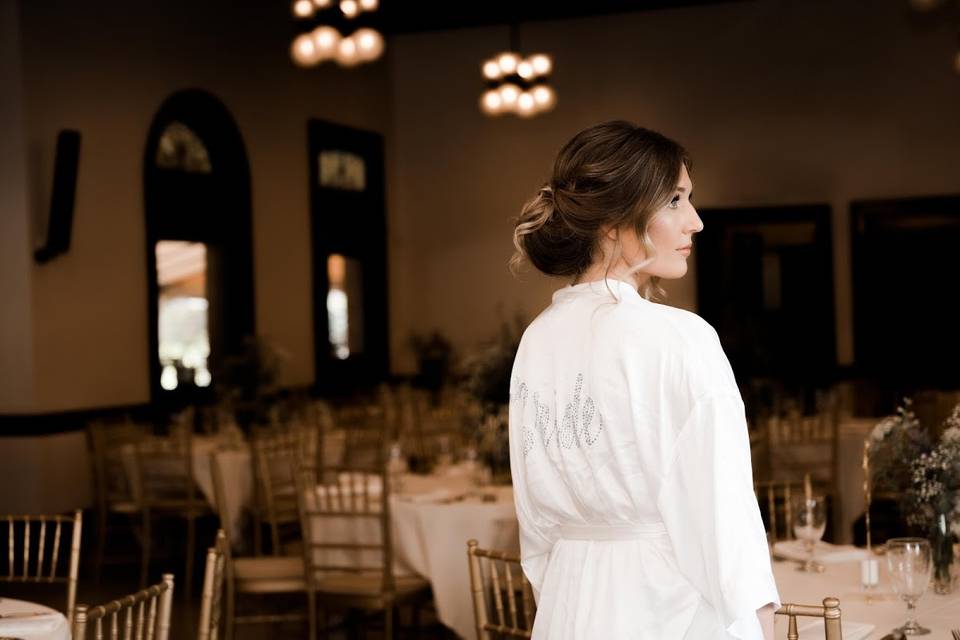 Bride in Event Room