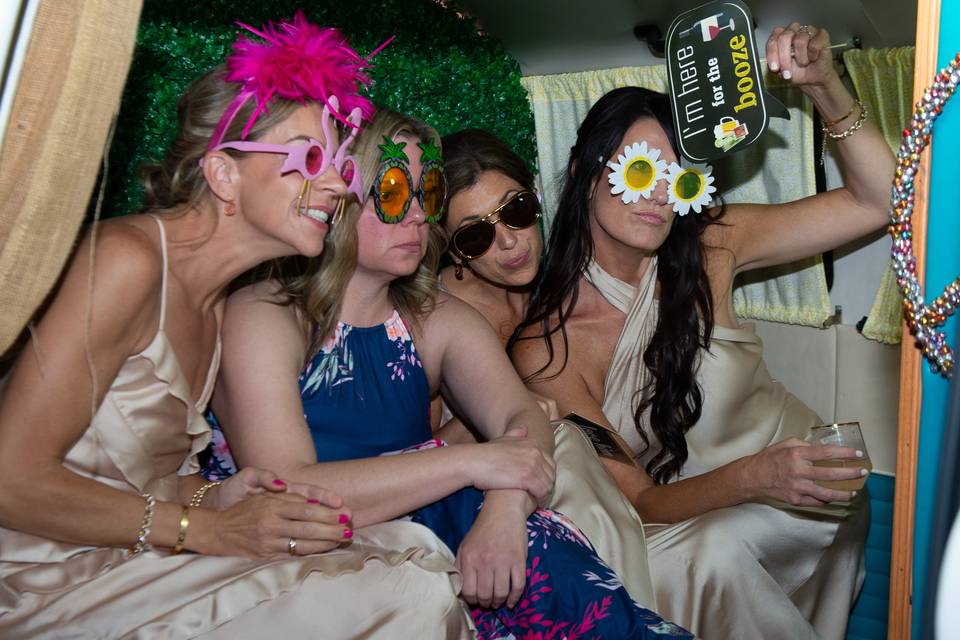 Hats, glasses, and props!