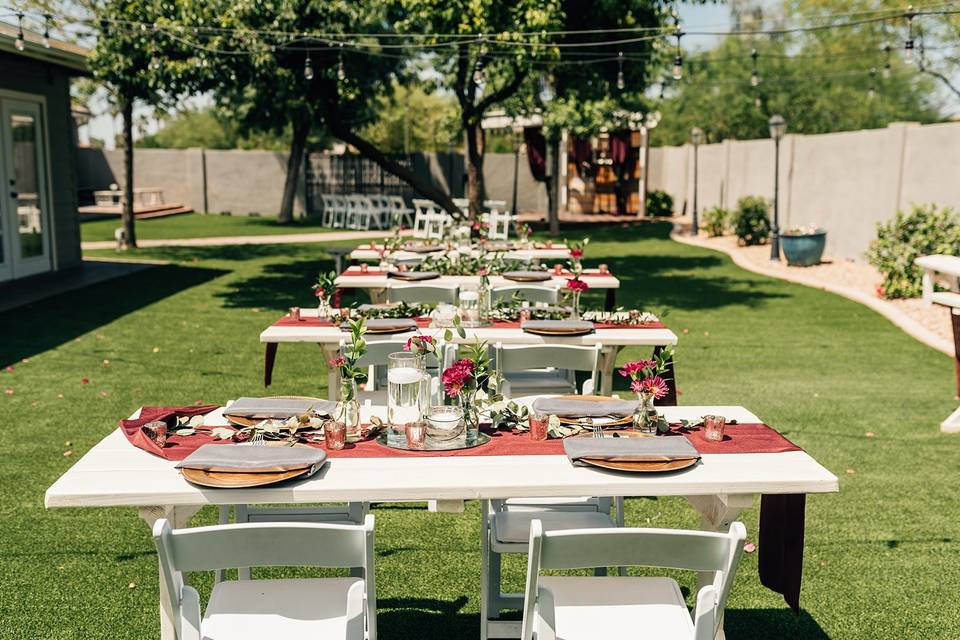 Dining In Our Backyard