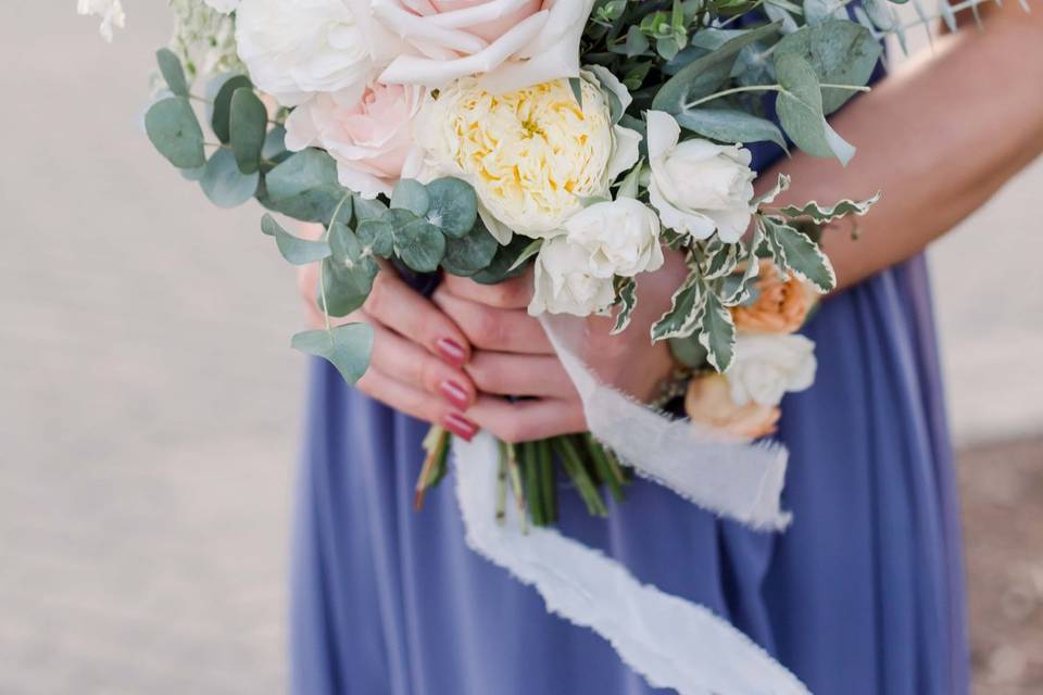 Organic Bridesmaid Bouquet