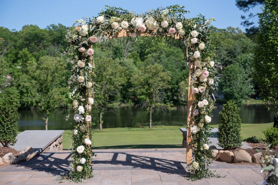 Spring Wedding Arbor