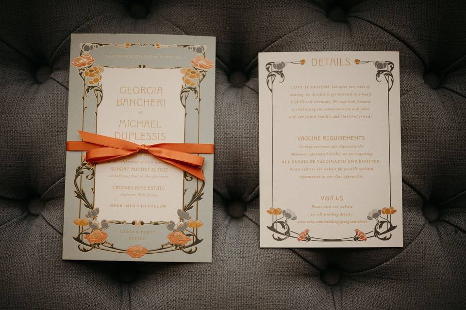 Invitation suite