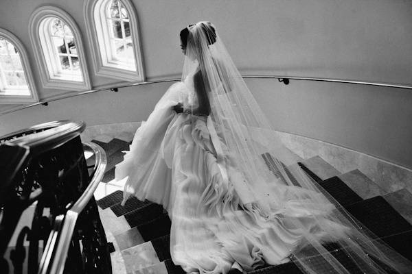 Bride on Stairs