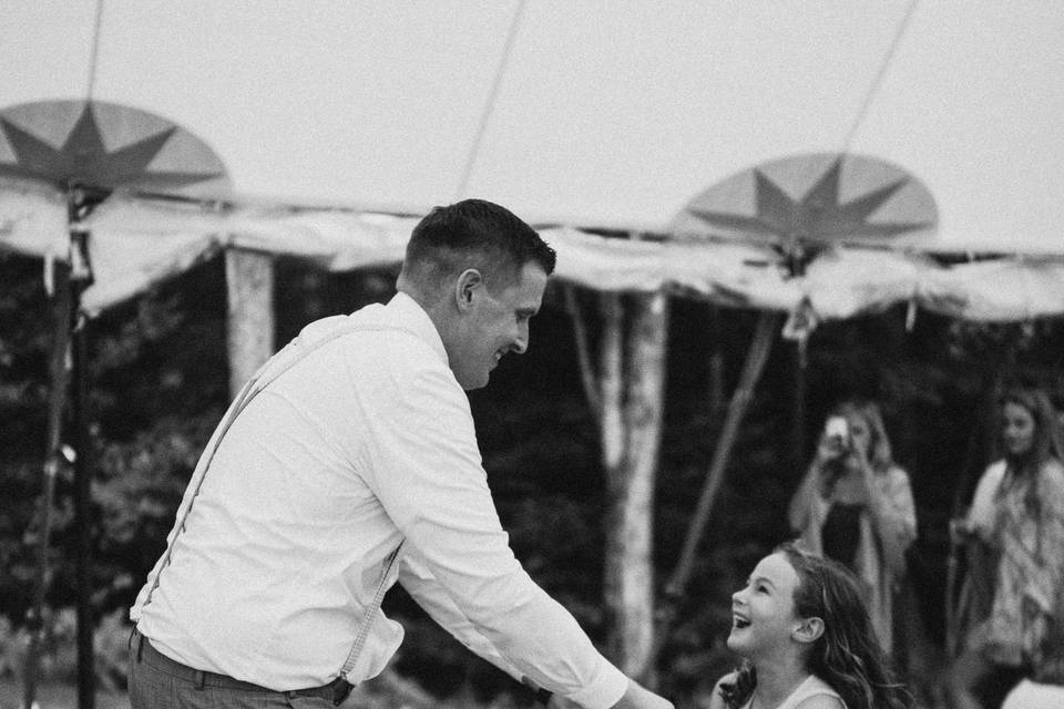 Dancing with the Flower Girl