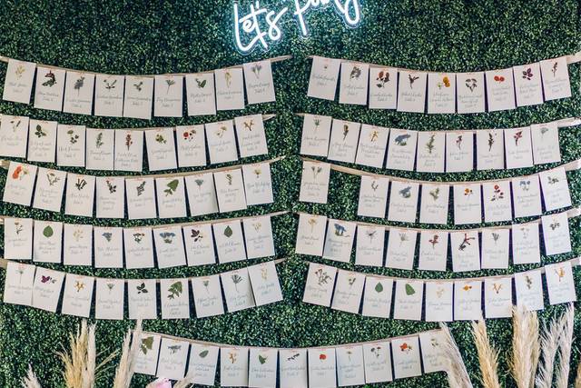 Escort card display