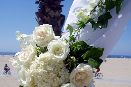 Wedding ceremony arch