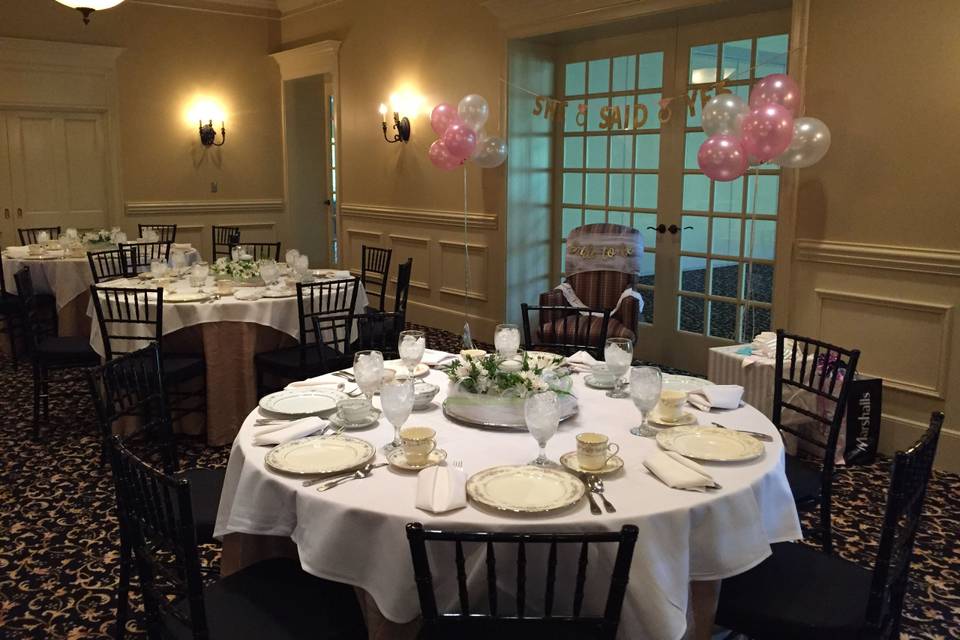 Celebrate your bridal shower with us too