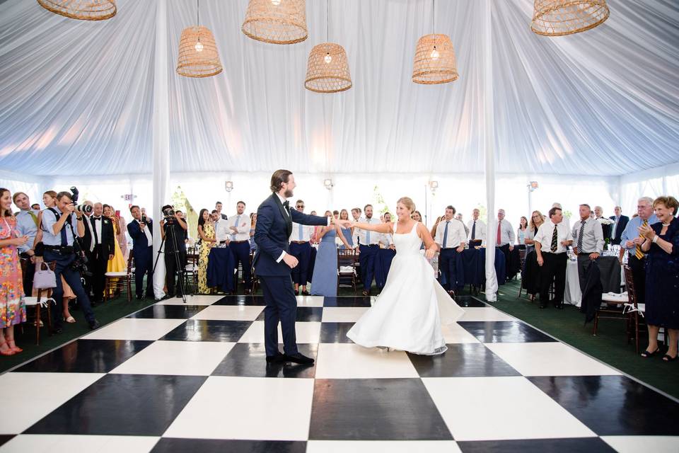 Dance floor, Wainwright House