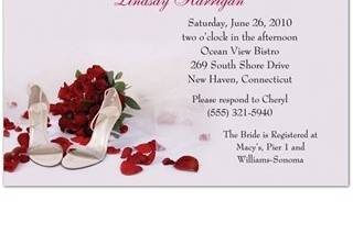 Harmony Bridal Shower Invitations