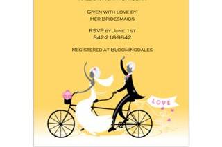 Head over Heels Bridal Shower Invitations