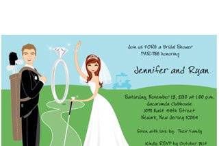 Cinderella Bridal Shower Invitations