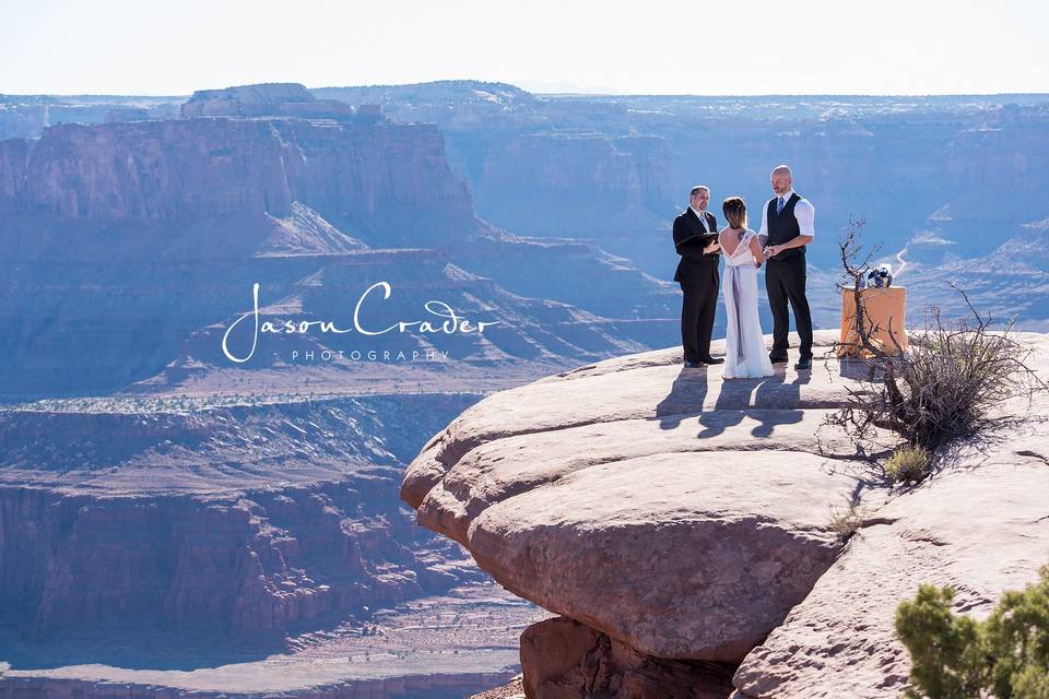 The open air wedding