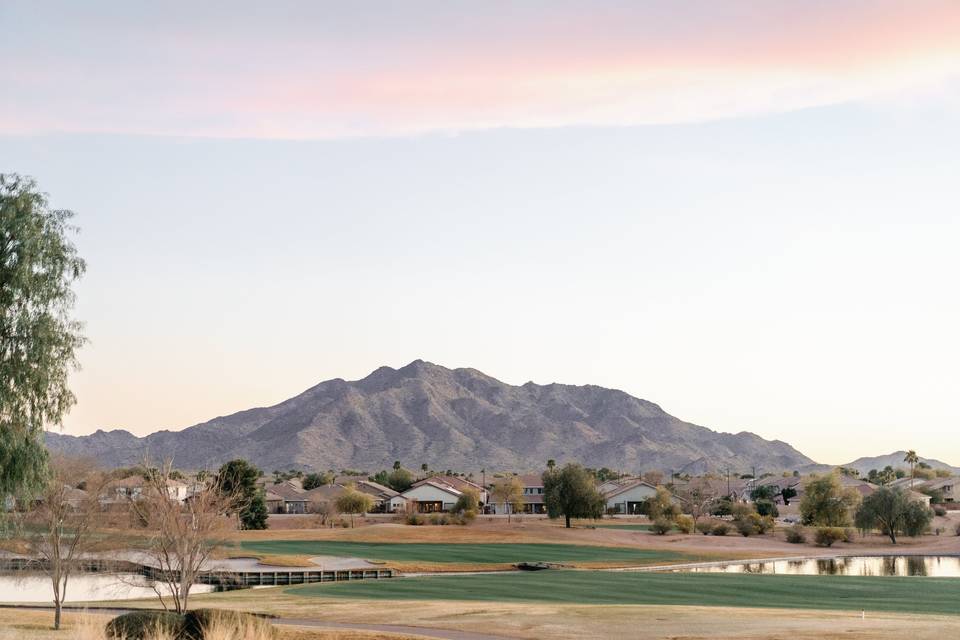 Views of SanTan Mountains