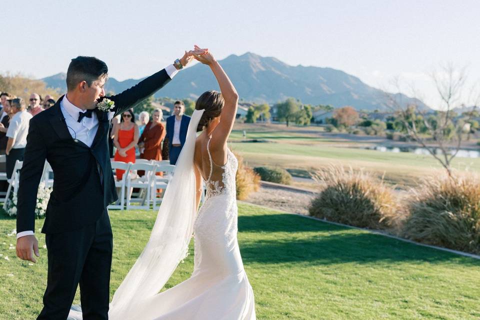 Just got married feeling!