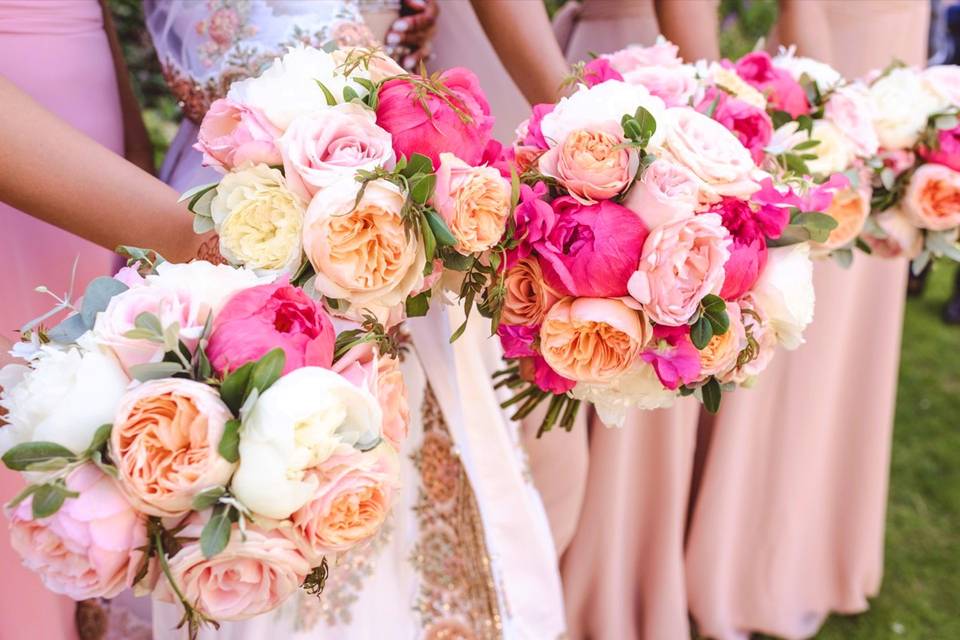 Gorgeous Bridesmaids Bouquets