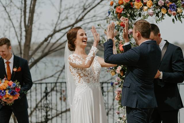 Private Lakefront wedding