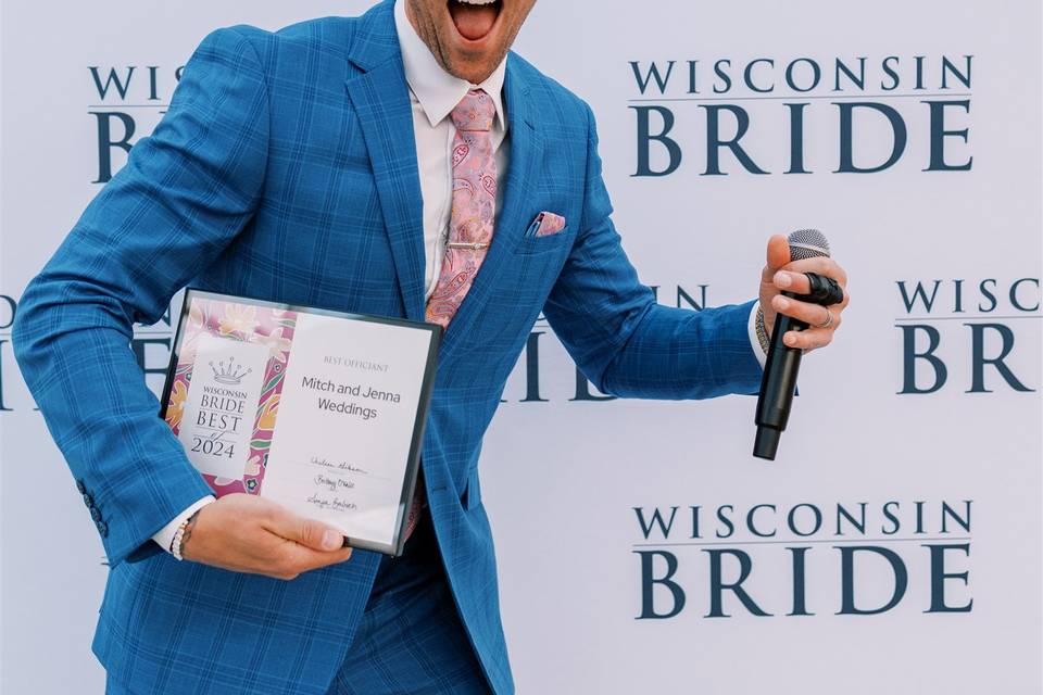 Best Officiant WI Bride