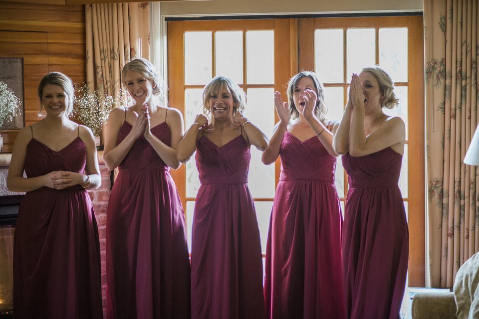 Bridesmaids reveal