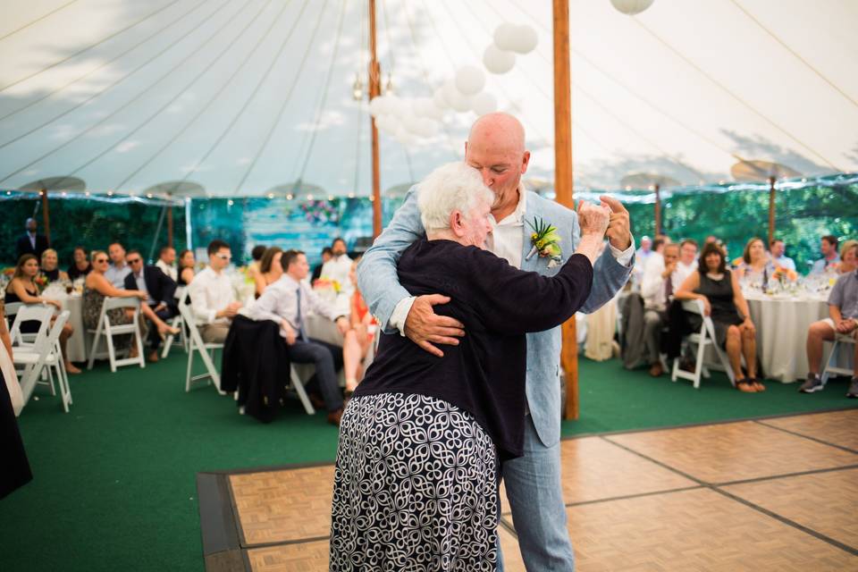 Mother son dance