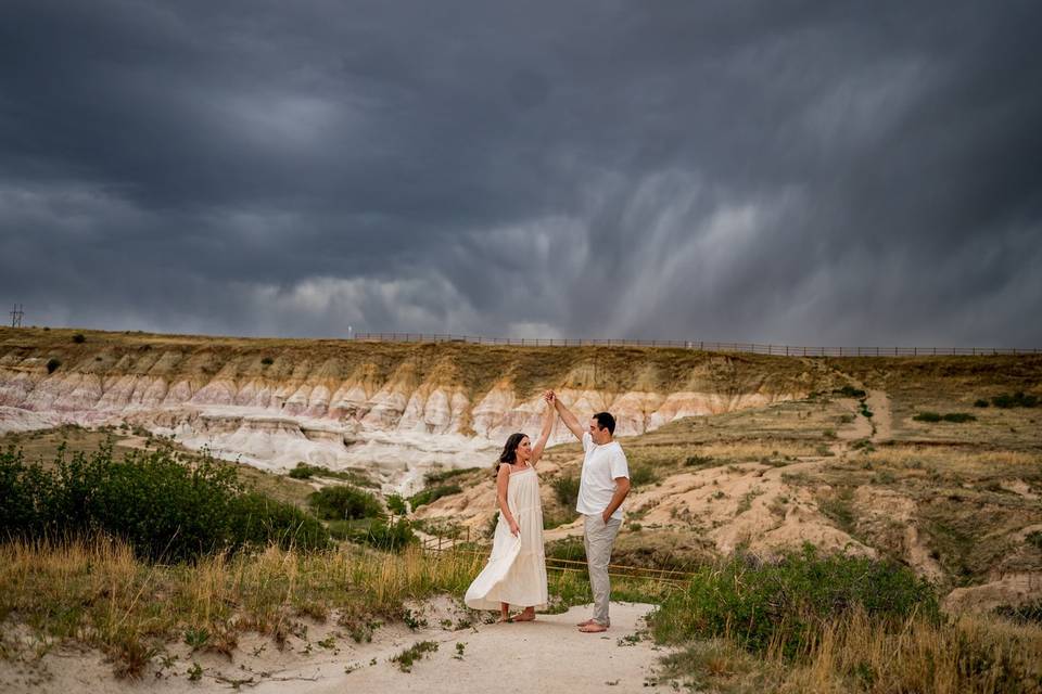 Engagement near Breckenridge