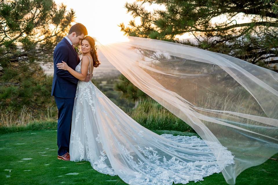 Couple by waterfall, Sanctuary