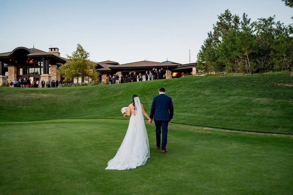 First Dance at Sanctuary Golf