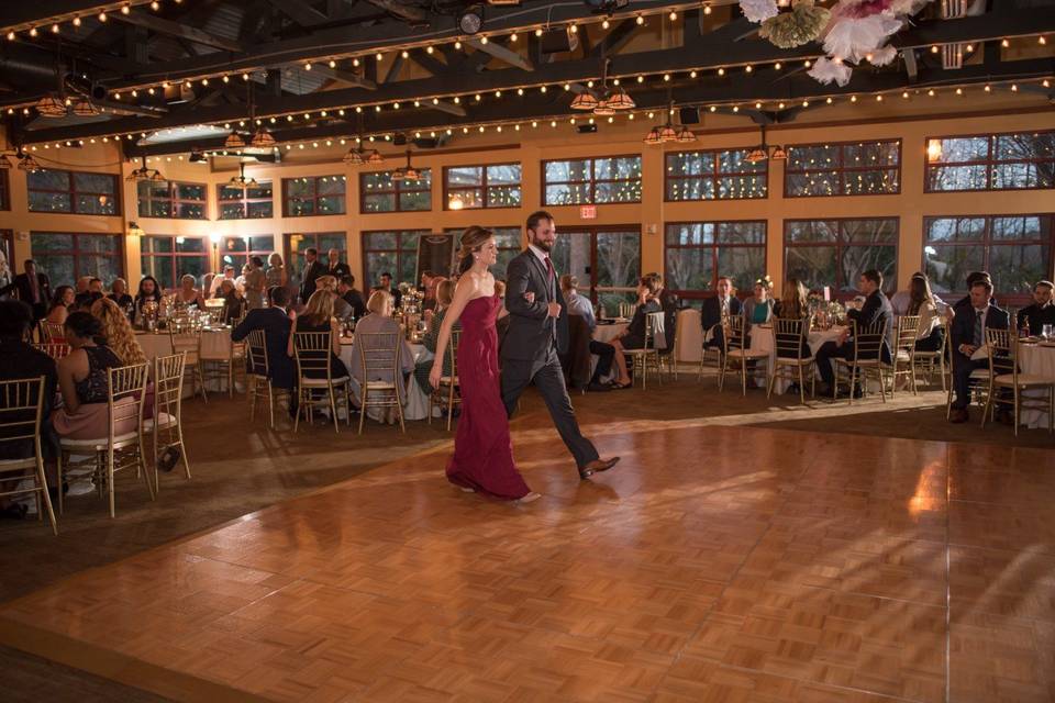 Making an entrance