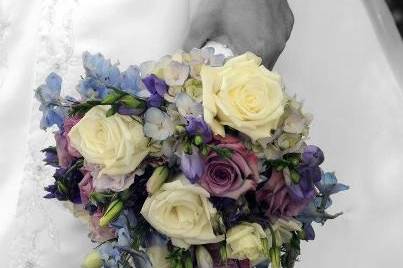 Dull colored bouquet